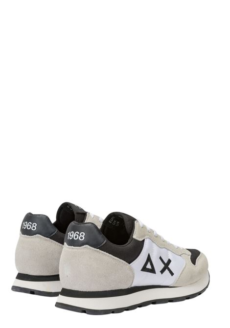 Sneaker Tom Color in nylon e suede Bianco SUN68 | Z4410701