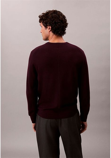 Maglione classico in lana merino Calvin Klein | LV04LB305GGR9
