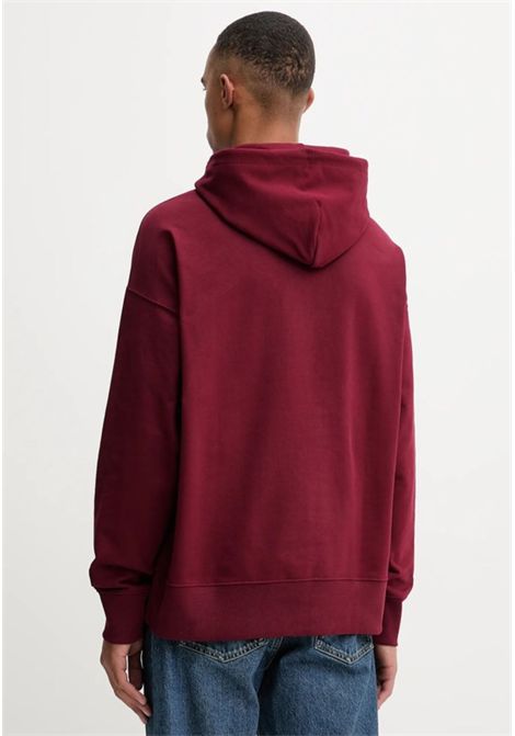 Felpa con cappuccio in maglia elasticizzata Calvin Klein | LV14LD225GWCV