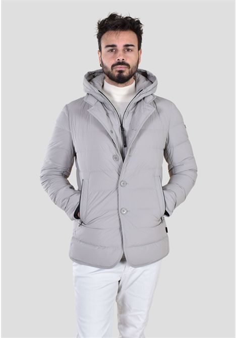 DUNO  Piumino monopetto con cappuccio staccabile Duno | MASTER H LICOSA 2.023