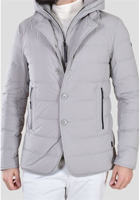 DUNO  Piumino monopetto con cappuccio staccabile Duno | MASTER H LICOSA 2.023