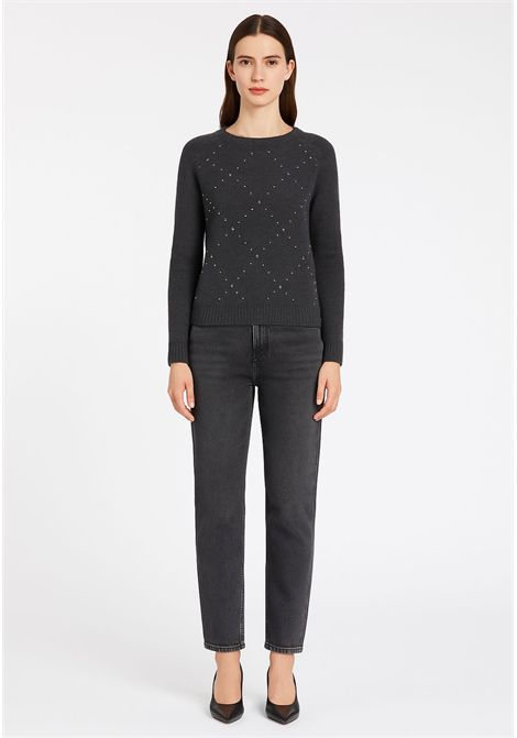 Maglia Donna iBlues  Ricamo con Strass iBlues | LUCIANA006