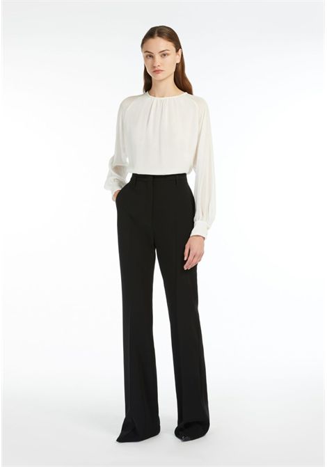 Pantalone a zampa in cady Max Mara Studio | ALABAMA001