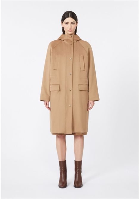 Parka lungo in drap di lana Max Mara Studio | ALCADE006