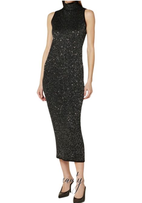 Max Mara Studio  Abito lungo in maglia lamé Max Mara Studio | BERLINA1