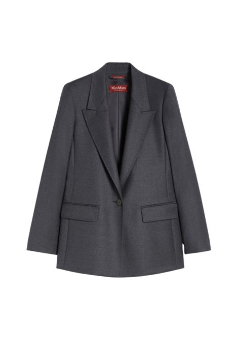 Blazer regular fit in flanella Max Mara Studio | BOLSENA003