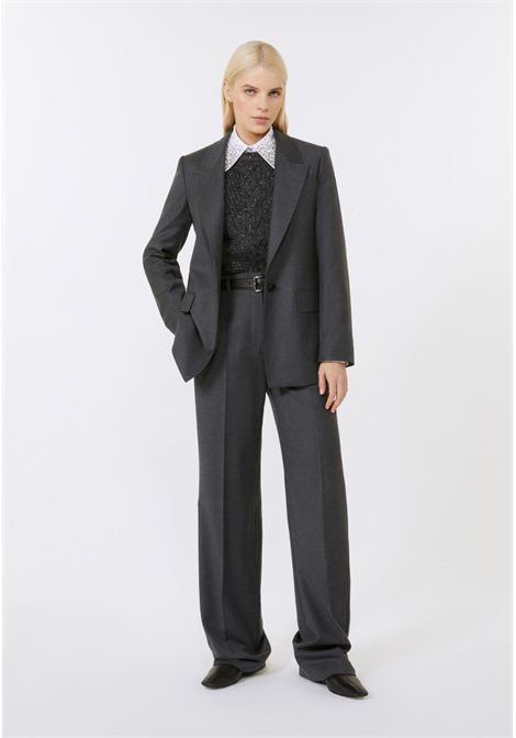 Blazer regular fit in flanella Max Mara Studio | BOLSENA003