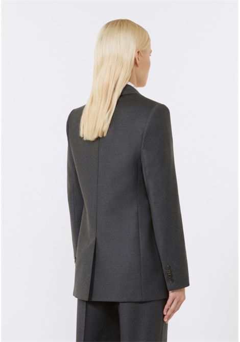 Blazer regular fit in flanella Max Mara Studio | BOLSENA003