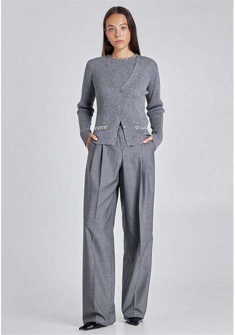 Cardigan Max Mara Studio Brandy in lana con cristalli Max Mara Studio | BRANDY001