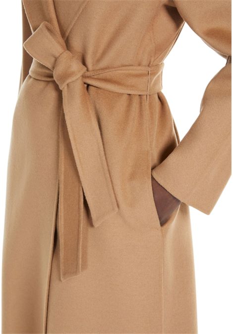 Cappotto in lana, cachemire e seta con cintura Max Mara Studio | CLES024