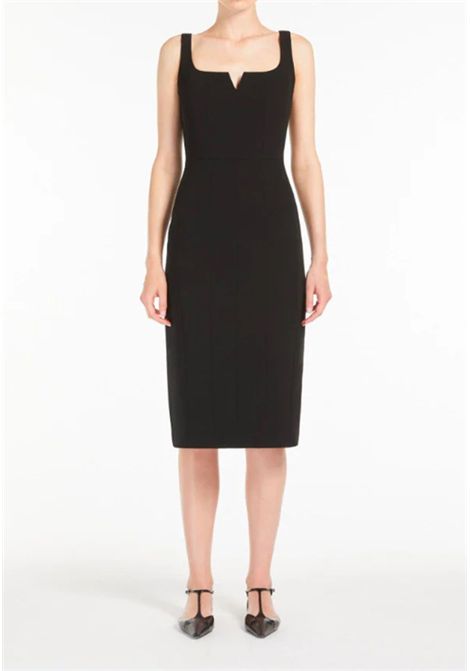 Abito Max Mara Studio Etruria in cady nero Max Mara Studio | ETRURIA001