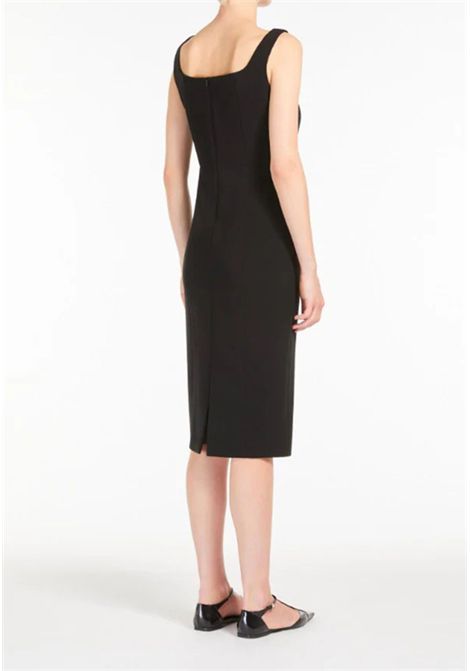 Abito Max Mara Studio Etruria in cady nero Max Mara Studio | ETRURIA001