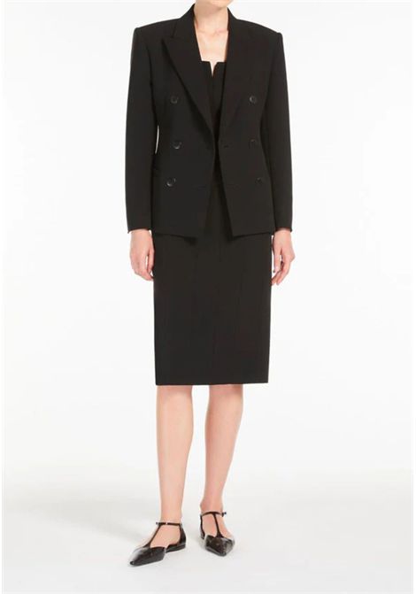 Abito Max Mara Studio Etruria in cady nero Max Mara Studio | ETRURIA001