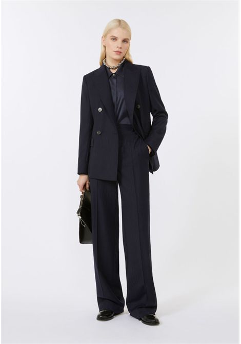 Blazer doppiopetto in flanella Max Mara Studio | PUCCI013