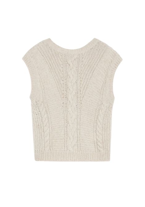 Gilet in alpaca e lurex Max Mara Studio | TAFFY001