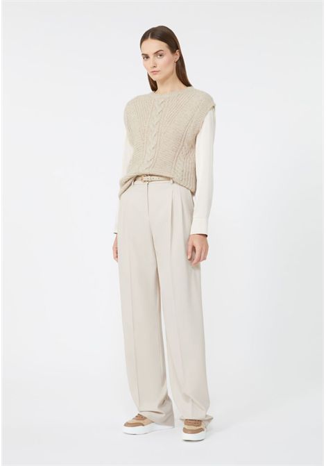 Gilet in alpaca e lurex Max Mara Studio | TAFFY001