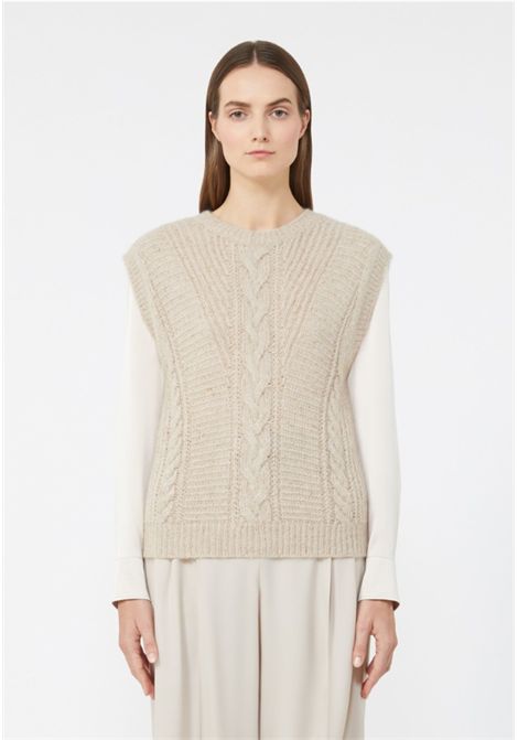 Gilet in alpaca e lurex Max Mara Studio | TAFFY001