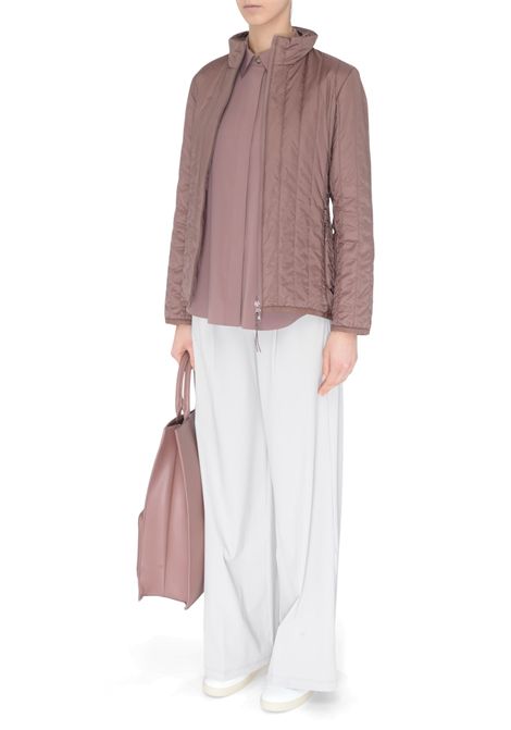 Max Mara  Piumino Leggero Potus in tessuto tecnico trapuntato viola Max Mara MM | POTUS046