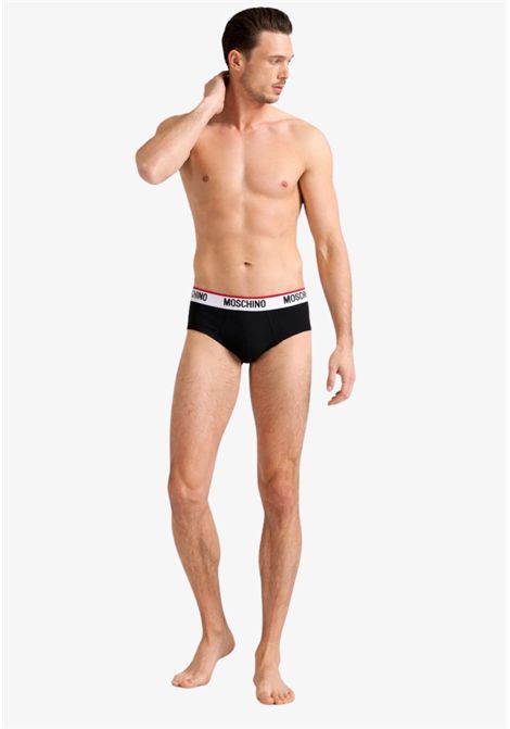 Set di 3 Slip con Logo  Moschino Underwear Moschino | V11393 43000555