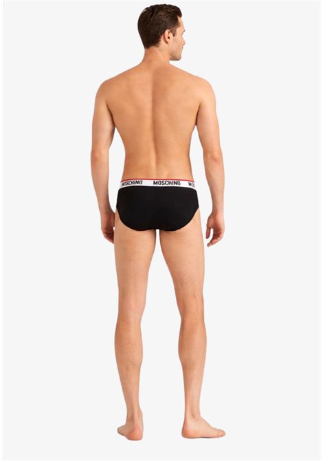 Set di 3 Slip con Logo  Moschino Underwear Moschino | V11393 43000555