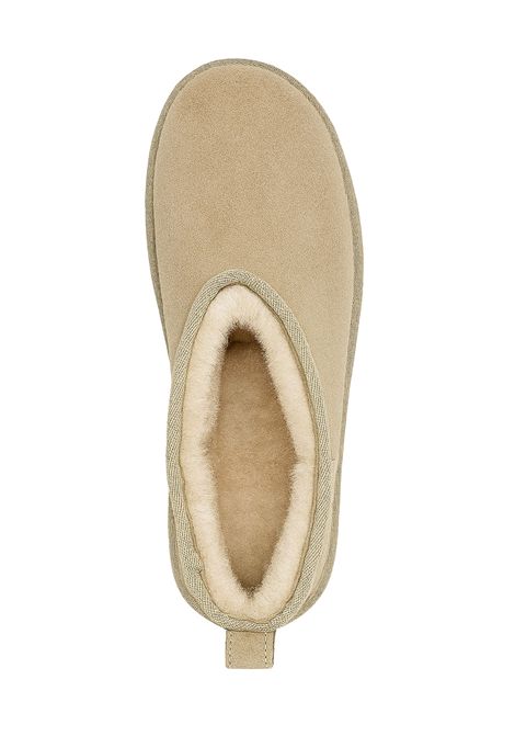 Stivaletto Donna in Suede con Zeppa e Fodera Interna in Shearling Mr. Boots | BTSCREPL4SILK