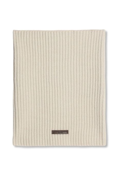 Sciarpa Girocollo in Lana Merino Panna Paolo Pecora | 3002 F0091342