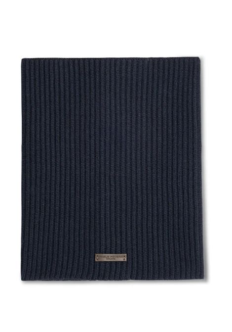Sciarpa Girocollo in Lana Merino Blu Paolo Pecora | 3002 F0096462