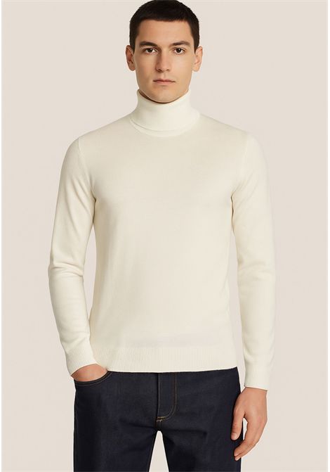 Maglia dolcevita in lana merinos extrafine Paolo Pecora | A003 F0011102