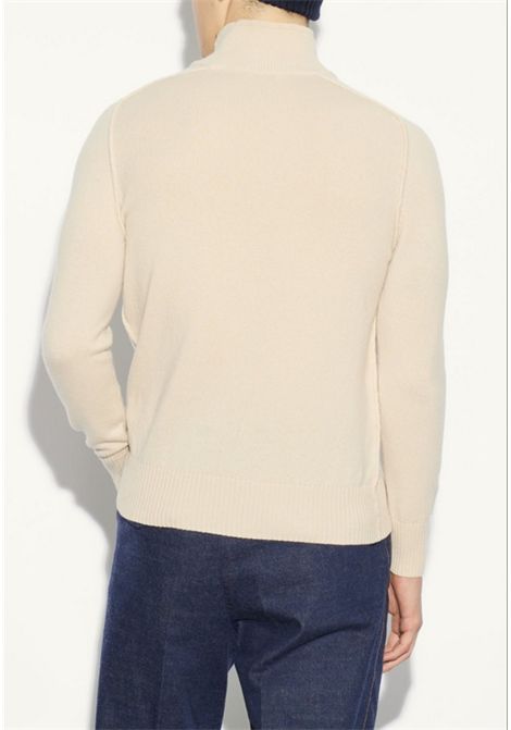 Paolo Pecora  Maglia con Doppio Collo Dolcevita in Lana Merinos Extrafine Paolo Pecora | A042 F0041102