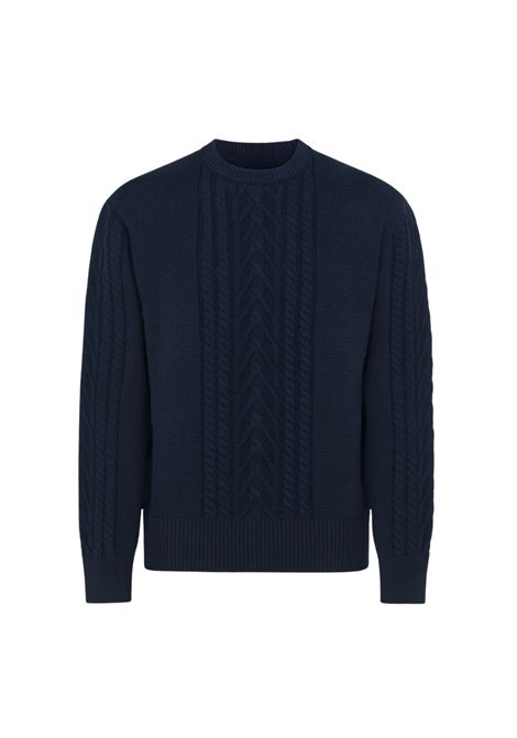 Maglia Girocollo Uomo Paolo Pecora  Blu Notte Paolo Pecora | A044 F0046462