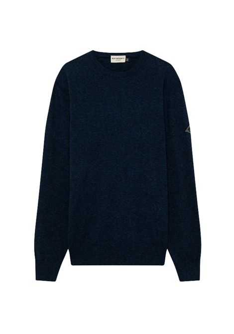 MAGLIONE GIROCOLLO IN LANA E CASHMERE FINEZZA 12 ROY ROGER'S | RRU502CC53C0999