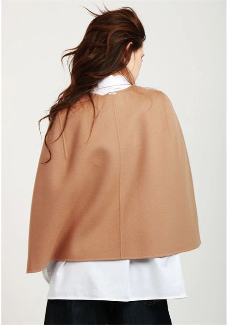 Cappa Helene Girocollo in Lana Vergine Cammello S'MaxMara | HELENE033