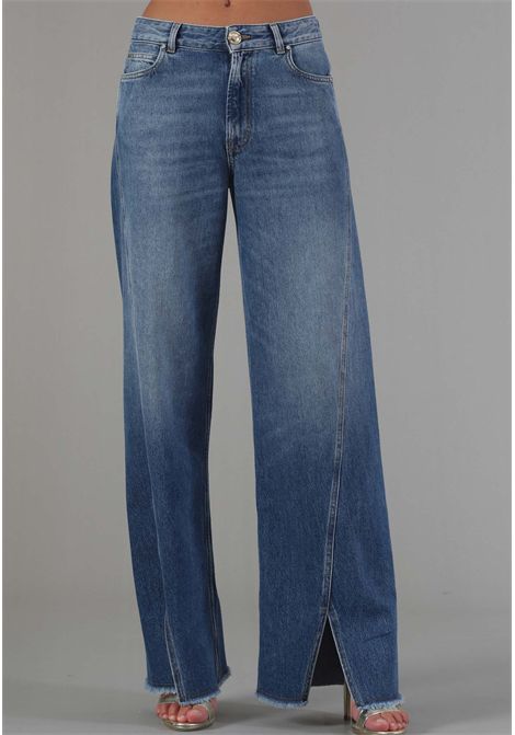Simona Corsellini  Jeans palazzo a vita alta Simona Corsellini | CPPAT010527
