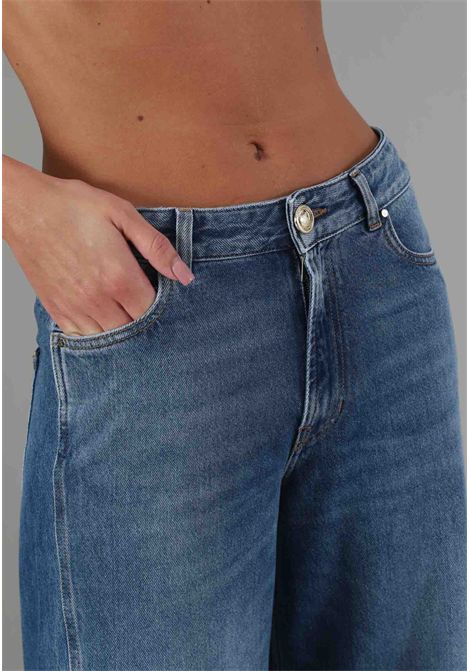 Simona Corsellini  Jeans palazzo a vita alta Simona Corsellini | CPPAT010527