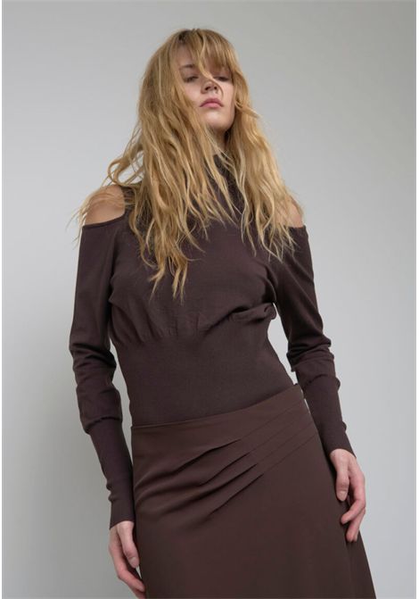 SOALLURE  Maglia in Viscosa Cut-Out SoAllure | M44035CFOND