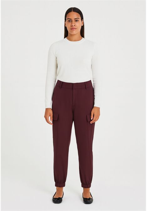 Pantalone cargo donna in tessuto tecnico SoAllure | O66007CSABA