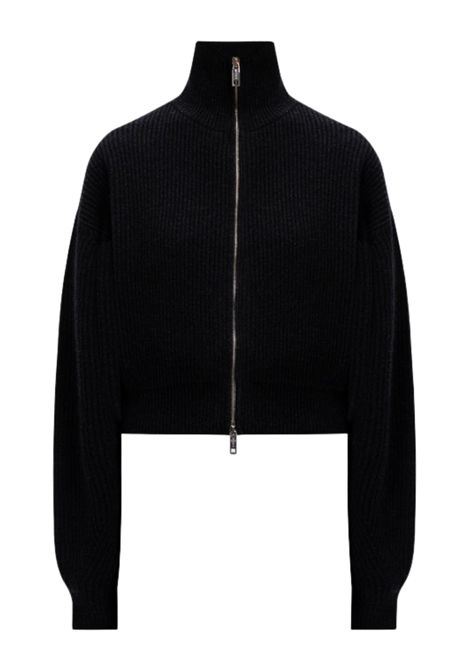 Sportmax  Cardigan corto in lana e cashmere con zip Sportmax | SVAGO5