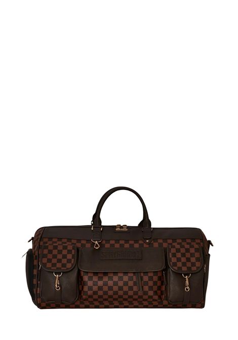 Sprayground Spec Ops Pixel Emboss Duffel Sprayground | 910D7456NSZMARRONE