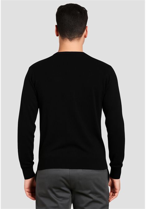 SUN68  Cardigan in lana e cotone nero SUN68 | K4510311