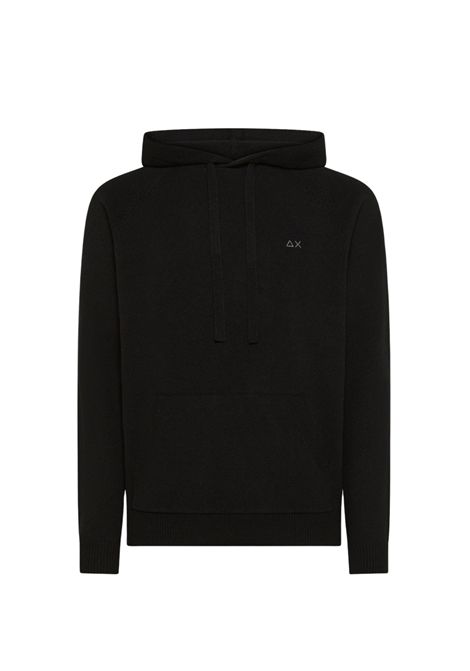 Maglia con cappuccio in misto lana e cashmere SUN68 | K4511311