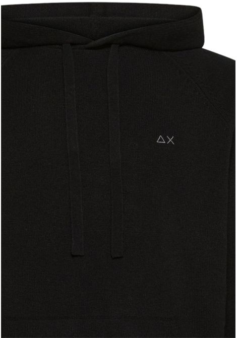 Maglia con cappuccio in misto lana e cashmere SUN68 | K4511311