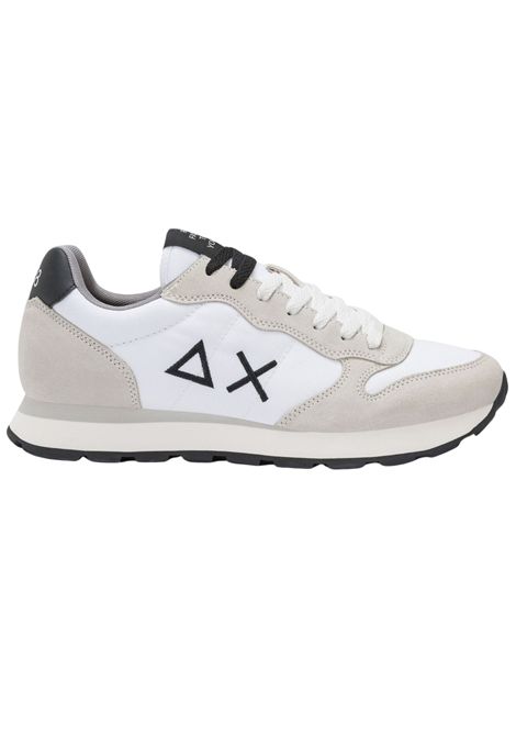 Sneaker Tom in nylon e suede bianco SUN68 | Z4510101