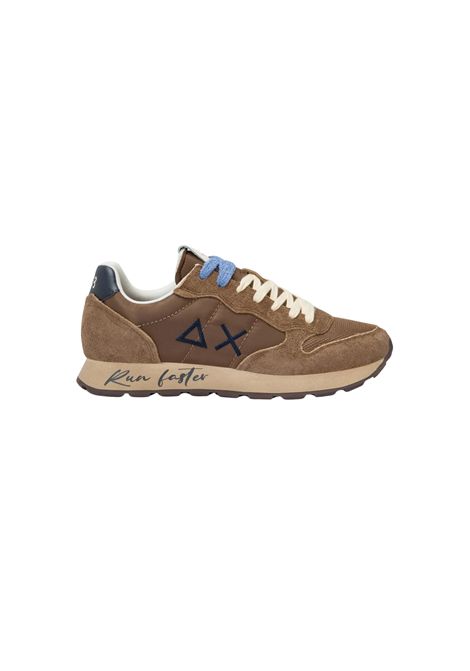 Sneaker Tom Vintage in nylon e suede volpe SUN68 | Z4510593
