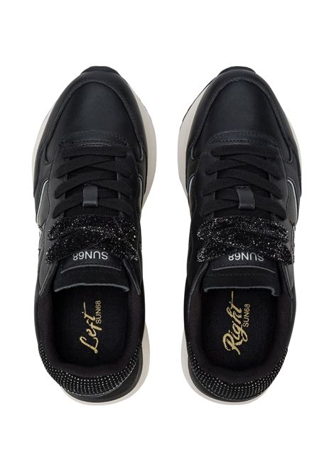 Sneaker Big Ally in similpelle e suede nero SUN68 | Z4521111