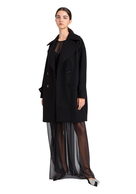 Cappotto doppiopetto in panno TWINSET | 252AP207200006