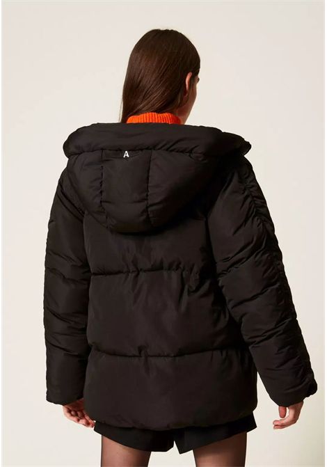 Puffer jacket Actitude con cappuccio TWINSET | 252AT217000006