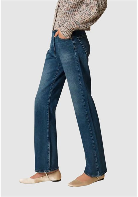 Jeans cinque tasche straight fit TWINSET | 252AT225006811