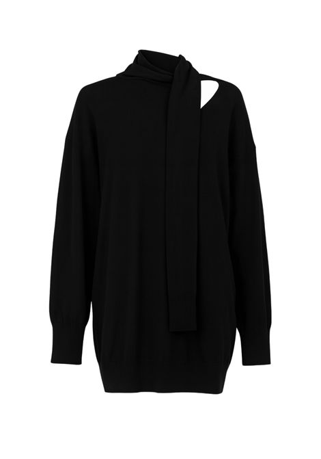 Abito maglia con dettaglio foulard TWINSET | 252AT310000006