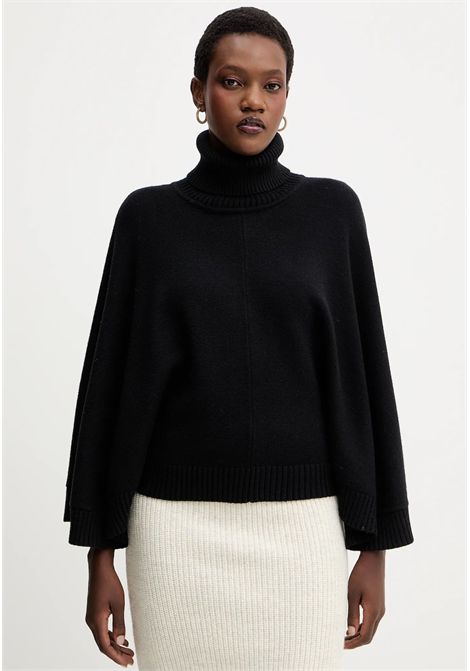 Cappa in maglia spessa a collo dolcevita TWINSET | 252LI3NFF00006
