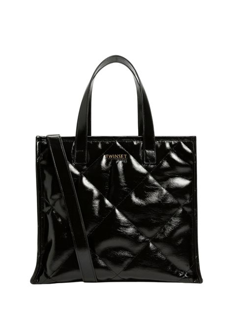 Borsa Shopper Trapuntata con Tracolla U&B Twinset TWINSET | 252LL8AAA00006